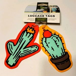 Super Cacti Luggage Tags 🧳